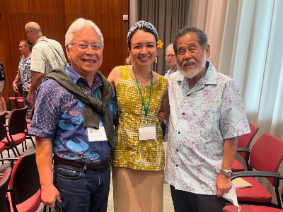 Meeting with leaders in Activism for ʻōlelo Hawaiʻi and Pidgin